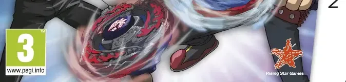 Beyblade: Evolution, the PEGI square on its front