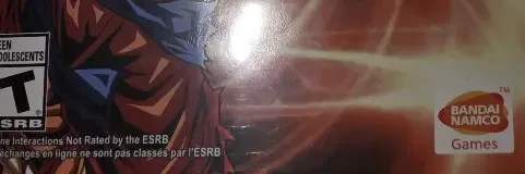 Dragon Ball Xenoverse, the ESRB box on its front