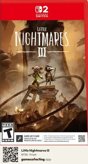 Little Nightmares III Nintendo Switch 2, NTSC box front