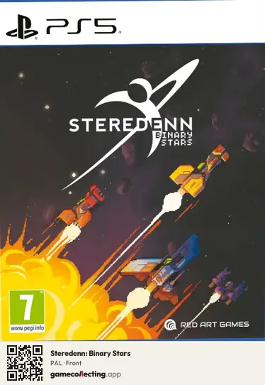 Steredenn: Binary Stars PlayStation 5, PAL box front