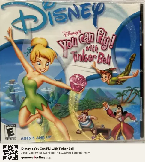Disney's You Can Fly! with Tinker Bell Computer, NTSC box front
