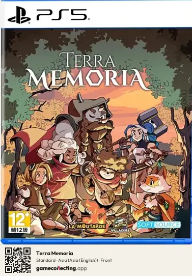 Terra Memoria PlayStation 5, Asia (English) box front