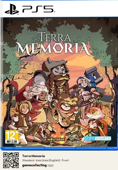 Terra Memoria PlayStation 5, Asia (English) box front