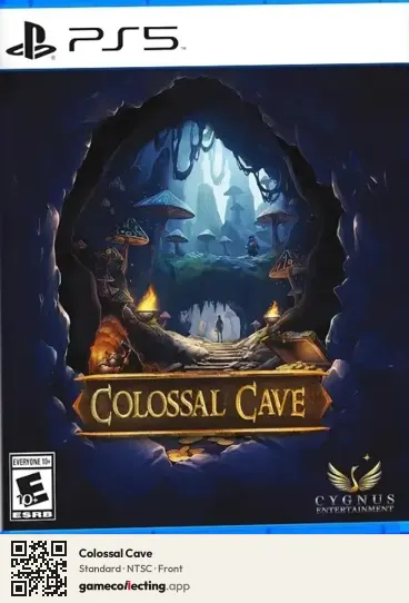 Colossal Cave PlayStation 5, NTSC box front