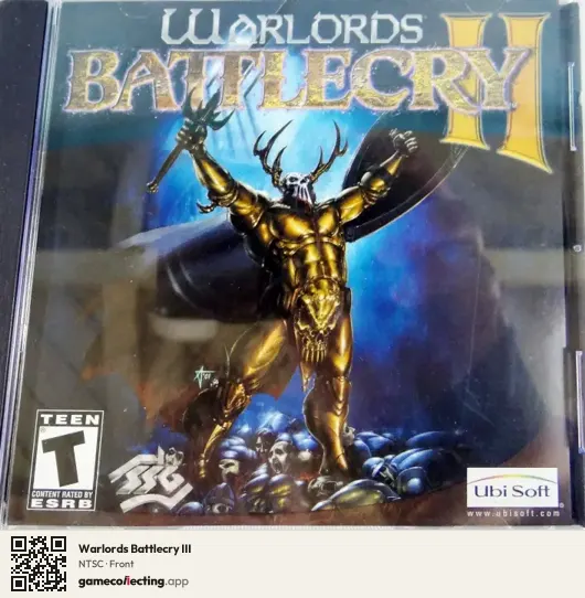 Warlords Battlecry III Computer, NTSC box front