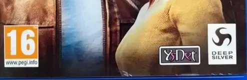 Shenmue III, the PEGI square on its front