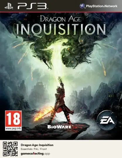 Dragon Age: Inquisition PlayStation 3, PAL box front