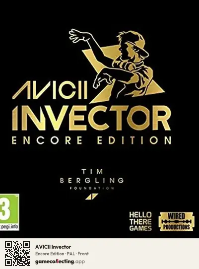 AVICII Invector PlayStation 4, PAL box front