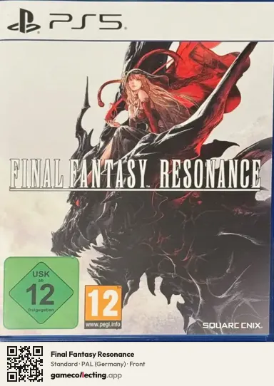 Final Fantasy Resonance PlayStation 5, Germany box front