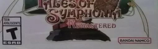 Tales of Symphonia Remastered, the ESRB box on its front