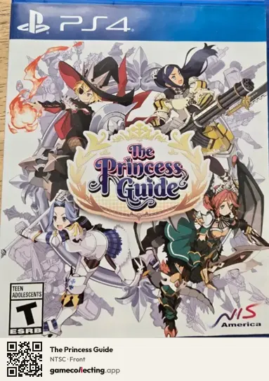 The Princess Guide PlayStation 4, NTSC box front