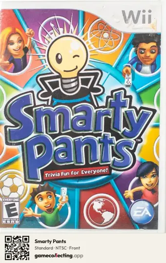 Smarty Pants Nintendo Wii, NTSC box front