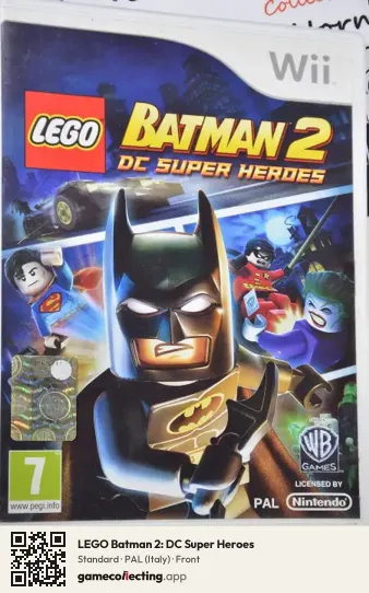 LEGO Batman 2: DC Super Heroes Nintendo Wii, Italy box front
