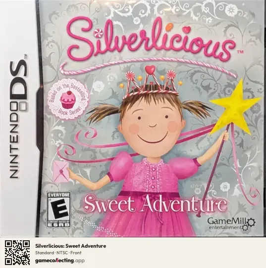 Silverlicious: Sweet Adventure Nintendo DS, NTSC box front