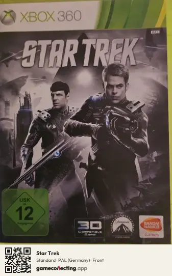 Star Trek Xbox 360, Germany box front