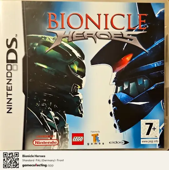 Bionicle Heroes Nintendo DS, Germany box front