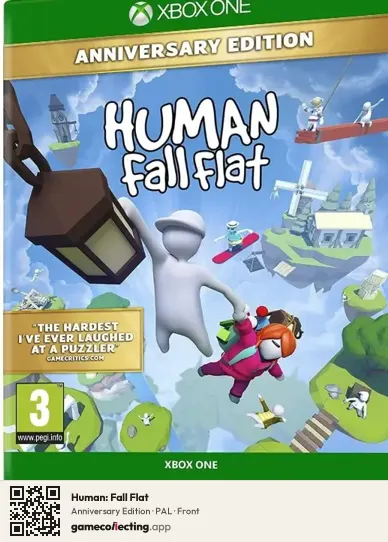Human: Fall Flat Xbox One, PAL box front