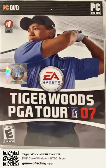 Tiger Woods PGA Tour 07 Computer, NTSC box front