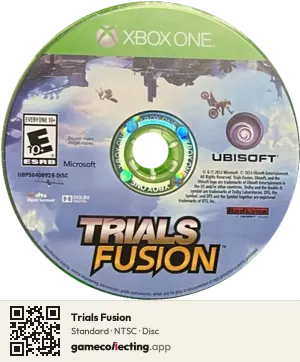 Trials Fusion Xbox One, NTSC disc