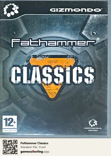 Fathammer Classics Gizmondo, PAL box front