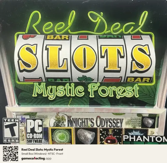 Reel Deal Slots: Mystic Forest Computer, NTSC box front
