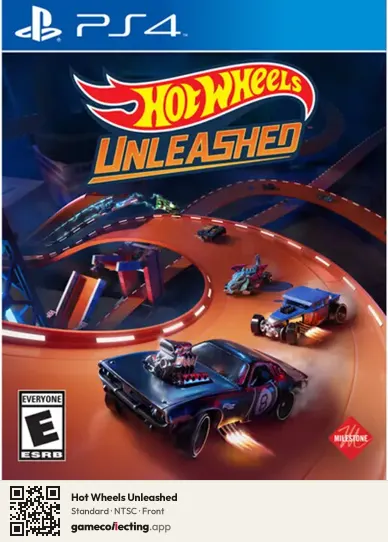 Hot Wheels Unleashed PlayStation 4, NTSC box front