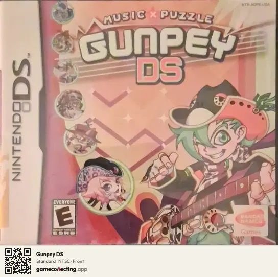 Gunpey DS Nintendo DS, NTSC box front