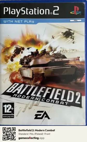 Battlefield 2: Modern Combat PlayStation 2, Poland box front