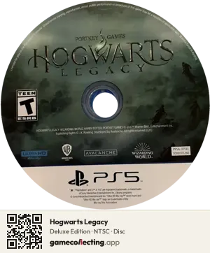 Hogwarts Legacy PlayStation 5, NTSC disc