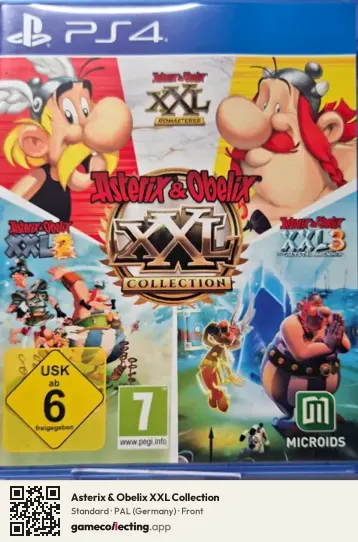 Asterix & Obelix XXL Collection PlayStation 4, Germany box front