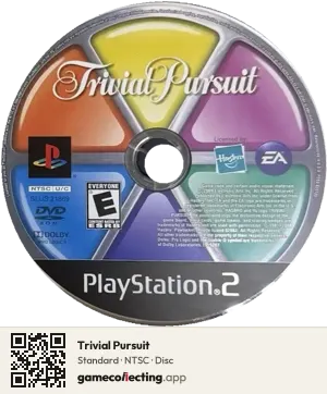 Trivial Pursuit PlayStation 2, NTSC disc