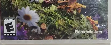 Unravel Two, the ESRB box on its front