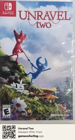Unravel Two Nintendo Switch, NTSC box front