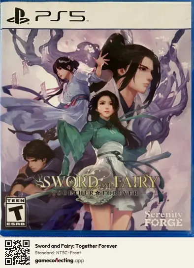 Sword and Fairy: Together Forever PlayStation 5, NTSC box front