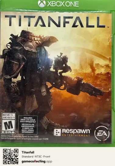 Titanfall Xbox One, NTSC box front