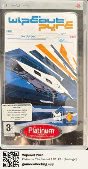 Wipeout Pure PlayStation Portable, Portugal box front