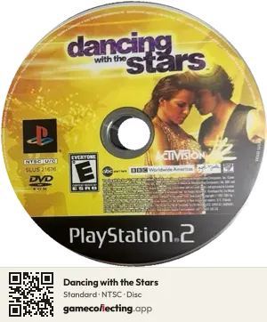 Dancing with the Stars PlayStation 2, NTSC disc