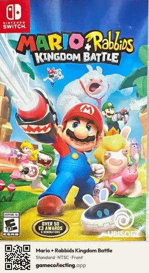 Mario + Rabbids Kingdom Battle Nintendo Switch, NTSC box front