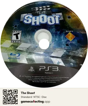 The Shoot PlayStation 3, NTSC disc