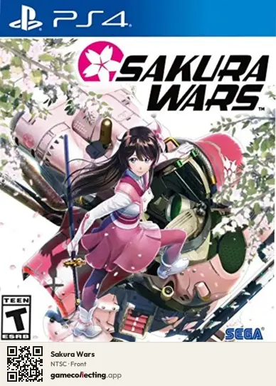 Sakura Wars PlayStation 4, NTSC box front