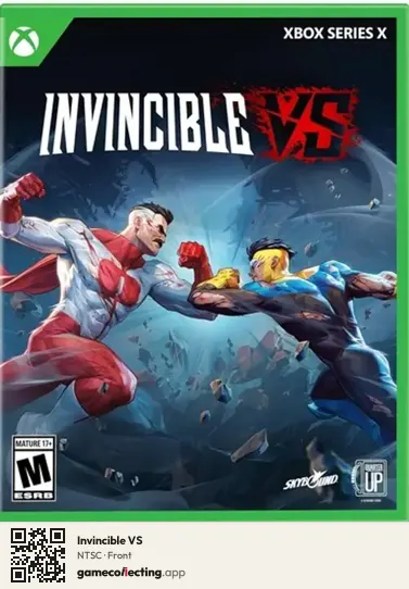 Invincible VS Xbox Series X, NTSC box front