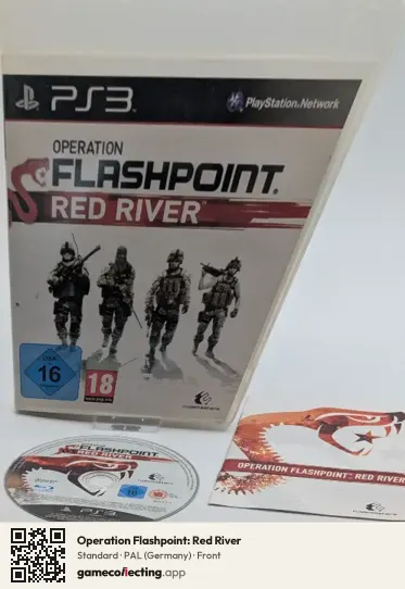 Operation Flashpoint: Red River PlayStation 3, Germany box front