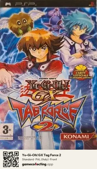 Yu-Gi-Oh! GX Tag Force 2 PlayStation Portable, Italy box front