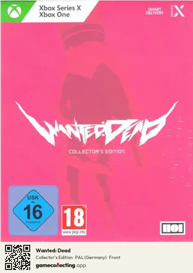 Wanted: Dead Xbox Series X, Germany box front