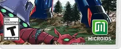 UFO Robot Grendizer: The Feast of the Wolves, the ESRB box on its front