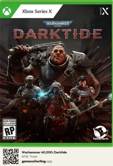 Warhammer 40,000: Darktide Xbox Series X, NTSC box front