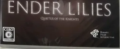 Ender Lilies: Quietus of the Knights, the CERO letter on its front