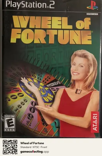 Wheel of Fortune PlayStation 2, NTSC box front