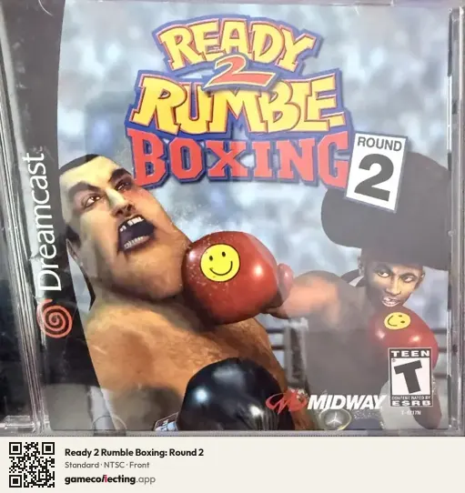 Ready 2 Rumble Boxing: Round 2 Sega Dreamcast, NTSC box front