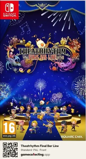Theatrhythm Final Bar Line Nintendo Switch, PAL box front